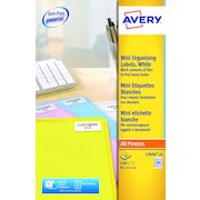 Avery Mini Multipurpose Labels Laser 84 per Sheet 35mm Film Slides 46x11.1mm