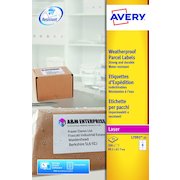 Avery Laser Weatherproof Parcel Label