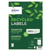 Avery Laser Recycled Address Label