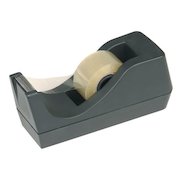 Pacplus Standard Desk Dispenser for 25mm Tapes Black