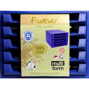 Forever The Box 5 Drawer Set Open Cobalt Blue