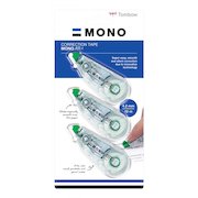 Tombow MONO Air Correction Tape Roller 4.2mmx10m White (Pack 2 Plus 1 Free)