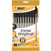 Bic Cristal Ball Pen Clear Barrel