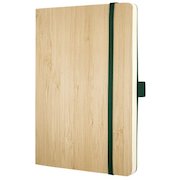 Sigel CONCEPTUM Nature 135x210x14mm Casebound Soft Cover Notebook Dot-Ruled 194 Pages Made From Bamboo CO671