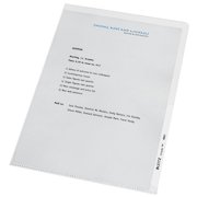 Leitz Recycled Folder A4 140 Micron (Pack of 100) 40011003