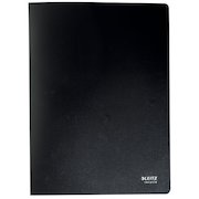 Leitz Recycled Polypropylene Display Book 20 Pockets A4 Black 46760095