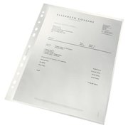 Leitz Recycled Pockets A4 100 Micron (Pack of 100) 47911003