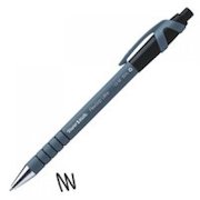 Paper Mate Flexgrip Retractable Ultra Ball Pen Medium 1.0mm Tip 0.7mm Line Black