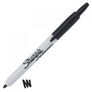 Sharpie Retractable Permanent Marker Fine Tip