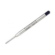 Parker Quink Flow Ballpoint Refill for Ballpoint Pens Medium Black (Pack 2)