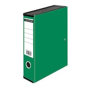 ValueX Box File Paper on Board Foolscap 70mm Capacity 75mm Spine Width Clip Closure Green (Pack 10)