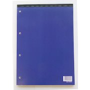 ValueX A4 Refill Pad Ruled 160 Pages Blue (Pack 10)