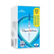 Paper Mate Ball Point Pen 1.0mm Capped Blue