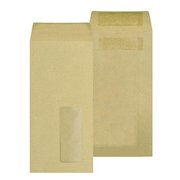 New Guardian Pocket Envelope DL Self Seal Window 80gsm Manilla (Pack 1000)