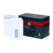 Plus Fabric Pocket Envelope C5 Peel and Seal Window Easy Open Power-Tac 120gsm White (Pack 500)