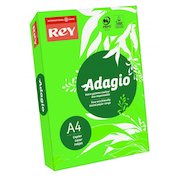Rey Adagio Paper A4 80gsm Deep Green (Ream 500) ADAGI080X691
