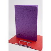 Europa Spiral Wirebound Spring Transfer File Manilla A4 300 Micron Lilac (Pack 25) 3004