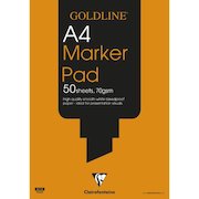 Clairefontaine Goldline A4 Marker Pad 70gsm 50 Sheets White Paper GPB1A4Z