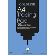 Clairefontaine Goldline Professional A4 Tracing Pad 90gsm 50 Sheets GPT1A4Z