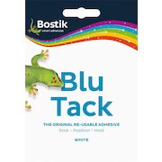 Bostik Blu Tack Mastic Adhesive Non-toxic White (Pack 12)
