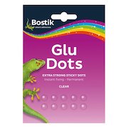 Bostik Permanent Extra Strong Glu Dots 64 Dots (Pack 12)