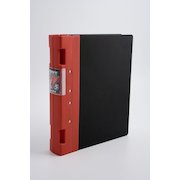 Guildhall GL Ergogrip Ring Binder Polypropylene 4 Prongs Making 2 x 55mm Rings A4 Red (Pack 2)