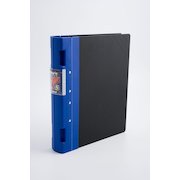 Guildhall GLX Ergogrip Ring Binder Polypropylene 8 Prongs Making 4 x 55mm Rings A4 Blue (Pack 2)