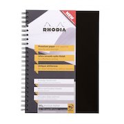 Rhodia Wirebound Hard Cover Notebook Ruled