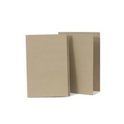 Exacompta Square Cut Folder Kraftliner Foolscap 170gsm Buff (Pack 100)