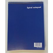 ValueX A5 Wirebound Card Cover Reporters Shorthand Notebook Ruled 200 Pages Blue