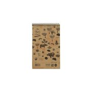 Save The Rhino Recycled Spiral Headbound Notebook 200x127mm (Pack 10) SRN8