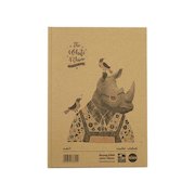 Save The Rhino Recycled Casebound Notebook