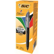 Bic 4 Colours Grip Pro Ballpoint Pen