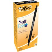 Bic SoftFeel Clic Retractable Rubberised Barrel Pen