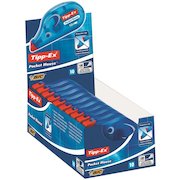 Tipp-Ex Pocket Mouse Correction Tape Roller 4.2mmx10m White (Pack 10)