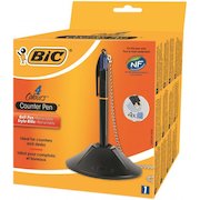 Bic 4 Colour Way Counter Pen Refillable Retractable Medium
