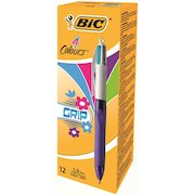 Bic 4 Colours Grip Fashion Ballpoint Pen