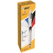 Bic 4 Colour Multifunction Ball Pen Medium with HB Pencil