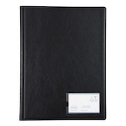 Guildhall A4 Display Book 12 Pocket Black
