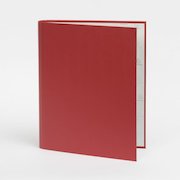 Guildhall Ring Binder Paper on Board 2 O-Ring 30mm Rings Red (Pack 10)