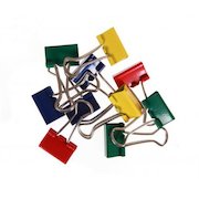 ValueX Foldback Clip 19mm Assorted Colour (Pack 50)
