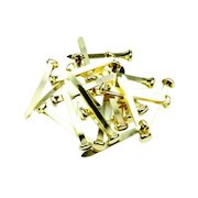 ValueX Paper Fastener 25mm Brass (Pack 500)