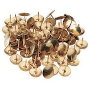 ValueX Drawing Pin 11mm Brass (Pack 100)