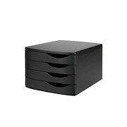 Jalema Resolution 4 Drawer Set Closed Black