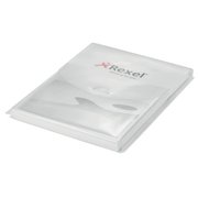 Rexel Expanding Multi Punched Pocket Polypropylene A4 170 Micron Top Opening Clear (Pack 5) 2104223