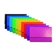 Iderama Document Wallets Assorted Foolscap