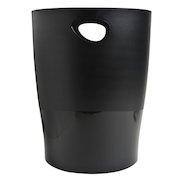 Exacompta Ecobin Plastic Round Waste Bin