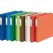 Forever 100% Recycled Ring Binder Paper on Board 2 O-Ring A4 30mm Rings Assorted (Pack 10)