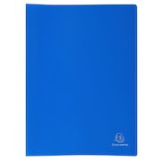 Exacompta A4 Display Book Soft Eco Polypropylene 20 Pocket Blue