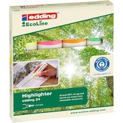 Edding 24 EcoLine Highlighter Pen Chisel Tip